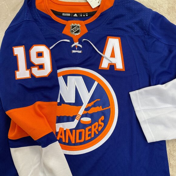 Authentic NewYork Islanders TROTTIER NHL Hockey Adias Jersey NEW Size 46 - Picture 4 of 7
